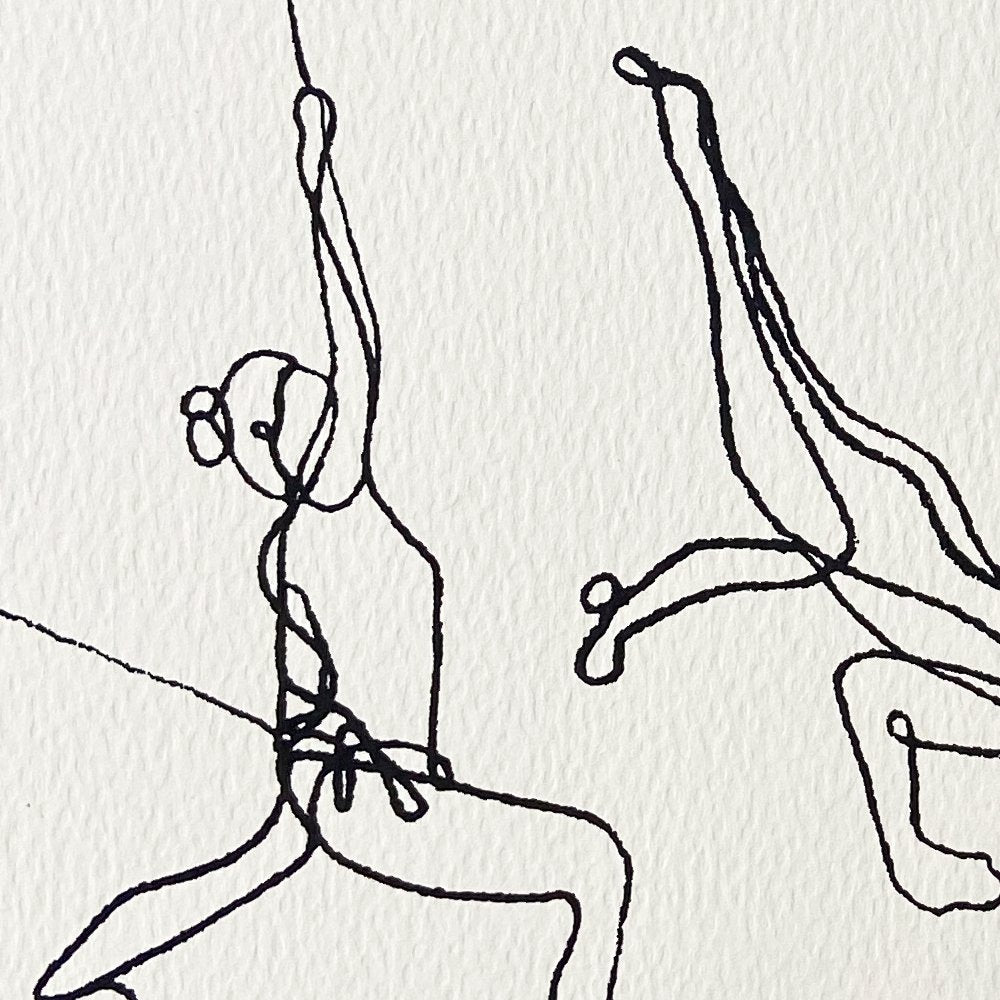 A4 Yoga Flow Print - Actively Conscious