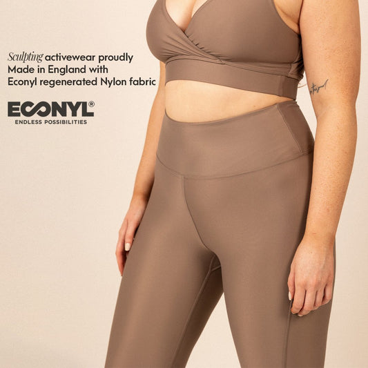 Hero Contour Legging in Taupe - Actively Conscious