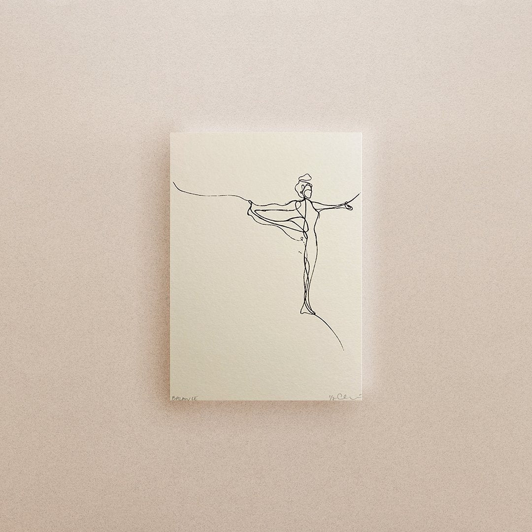 Mini Yoga & Mantra Prints (Cream) - Actively Conscious
