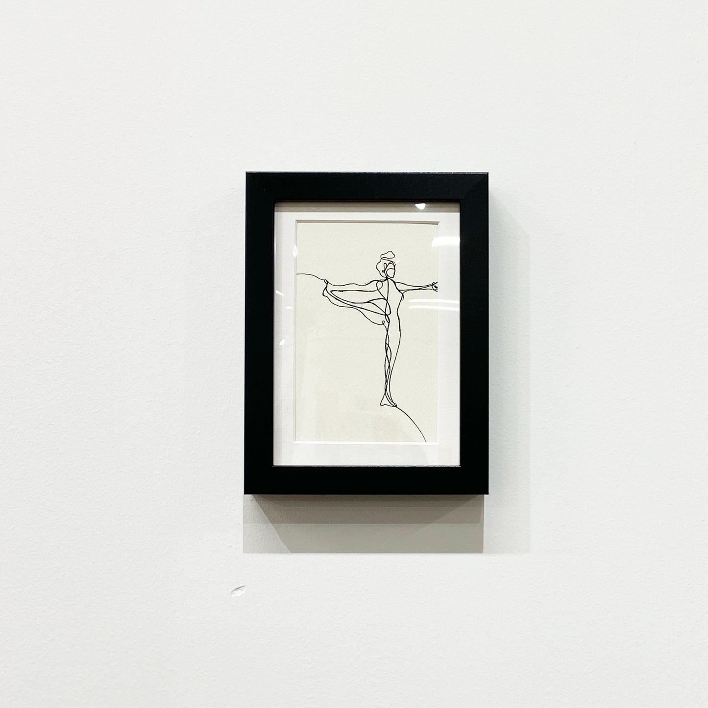 Balance Pose Framed A5 Print - Actively Conscious