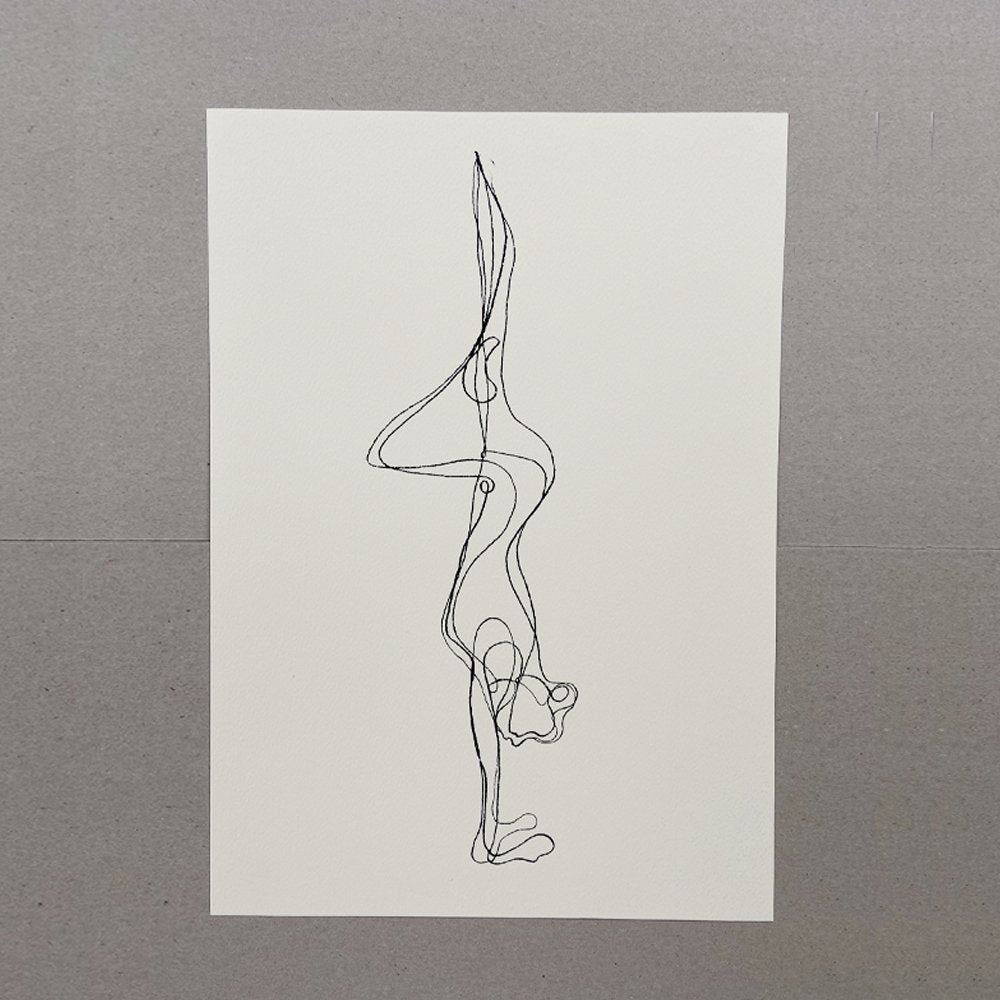 Handstand Pose Yoga Print - Actively Conscious
