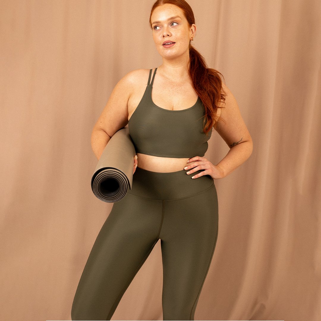 Hero Contour Legging in Olive – Actively Conscious