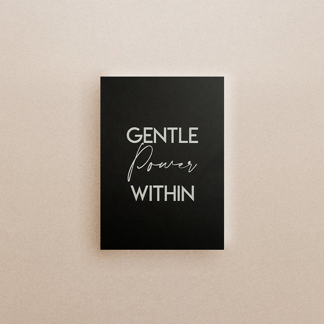 Mini Yoga & Mantra Prints (Black) - Actively Conscious